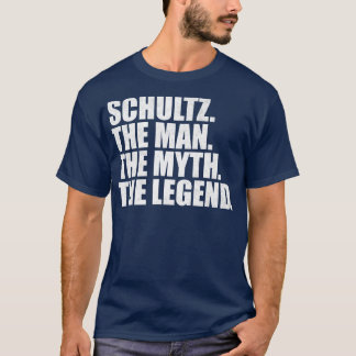 Camiseta Schultz Nome da família Schultz Schultz sobrenome