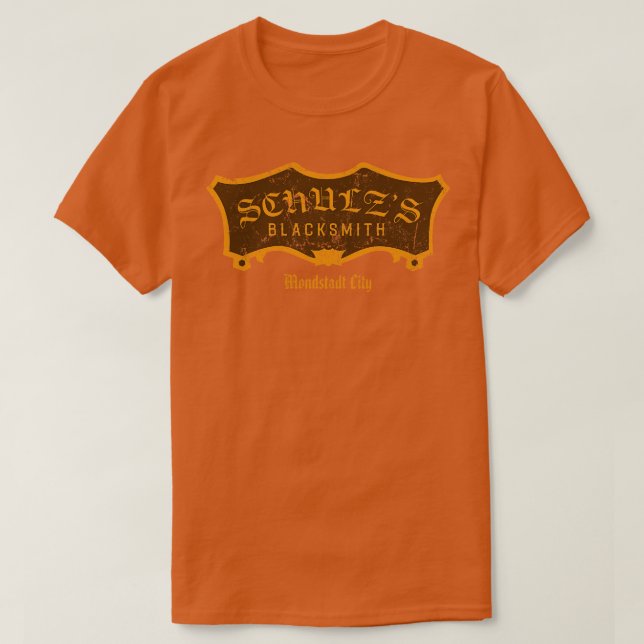 Camiseta Schulzs Blacksmith (Frente do Design)
