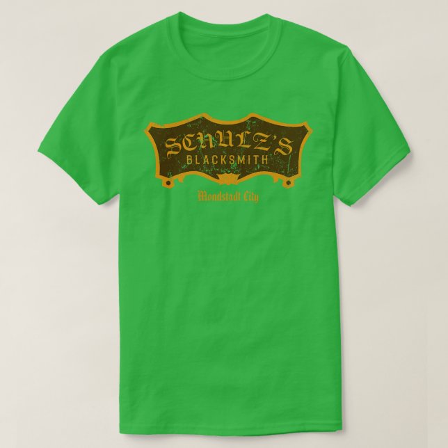 Camiseta Schulzs Blacksmith (Frente do Design)