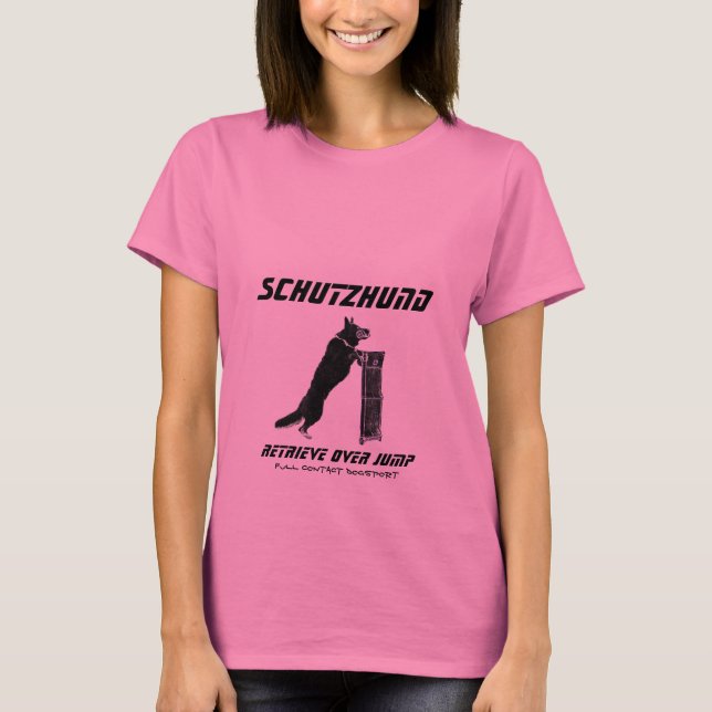 Camiseta Schutzhund recupera (Frente)