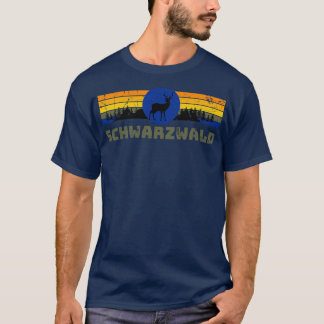 Camiseta Schwarzwald Baden-Württemberg Wald Reh Nature