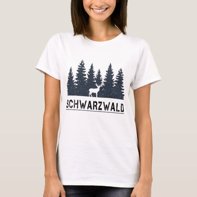 Camiseta Schwarzwald (Floresta Negra) (Frente)