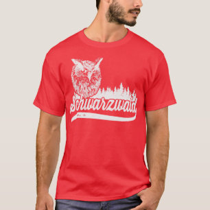 Camiseta Schwarzwald Heimat mit Uhu