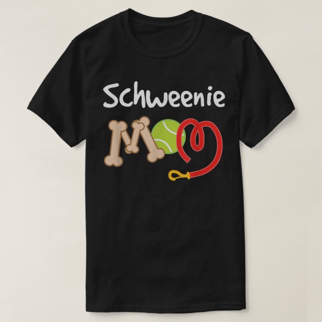 Camiseta Schweenie Mom  (Frente do Design)