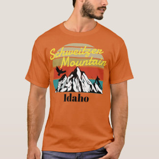 Camiseta Schweitzer Mountain ski Idaho 5