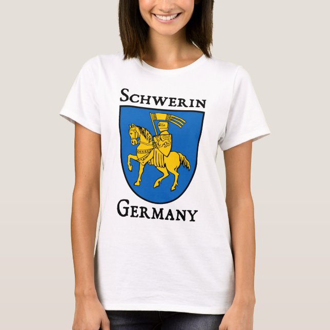 Camiseta Schwerin, Alemanha (alemanha) (Frente)