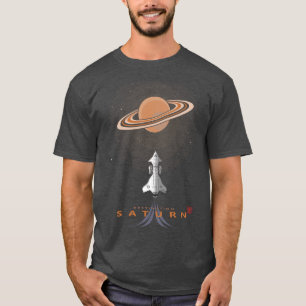 Camiseta Sci Fi Destination Saturn
