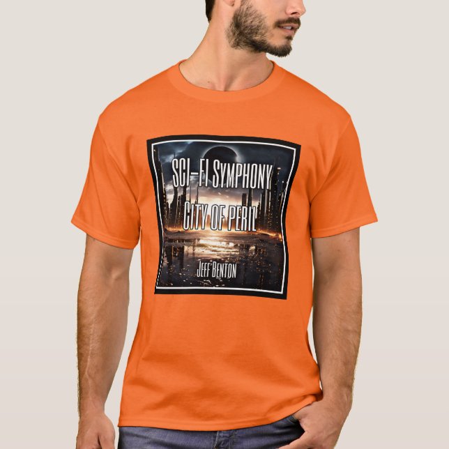 CAMISETA SCI-FI SYMPHONY CITY OF PERIL FAN T-SHIRT  (Frente)