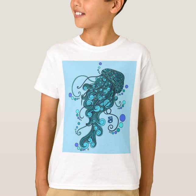Camiseta SCI - Jellyfish - Incidente de queijo de carraça - (Frente)