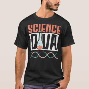 Camiseta Science Diva Stem Squad Biology Major Steminist