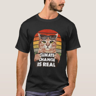 Camiseta Science Earth Day Climate Change Vintage Engraçad