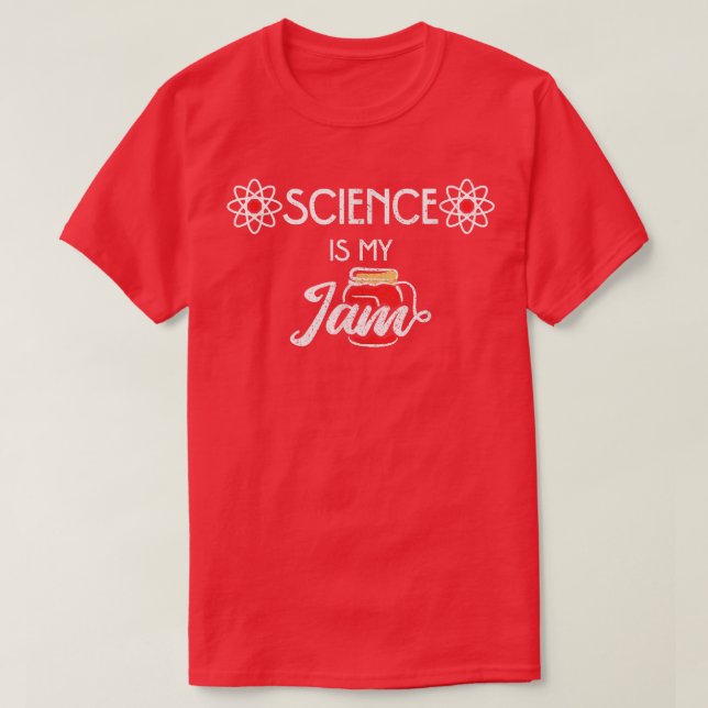 Camiseta Science Is My Jam 1980 (Frente do Design)