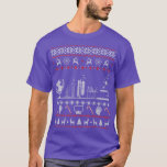 Camiseta Science Lab Ugly Christmas Sweater Para Science Lo<br><div class="desc">Laboratório De Ciência Suéter De Natal Feio Para Amantes De Ciências 490.</div>