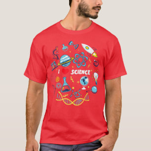 Camiseta Science Lover, I Love Science