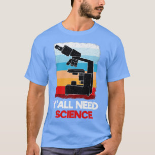 Camiseta Science Microscope Biology Premium