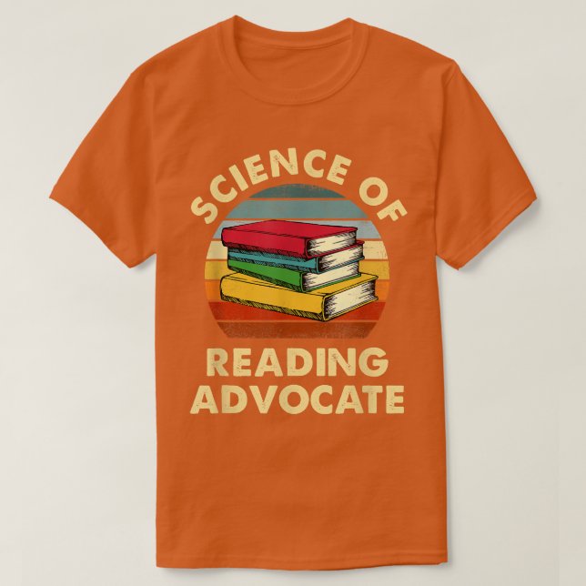 Camiseta Science of Reading Advocate  (Frente do Design)