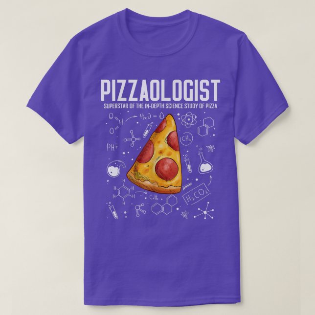 Camiseta Science Pizzaologist Study Of Pizza Pizza Funny Pi (Frente do Design)