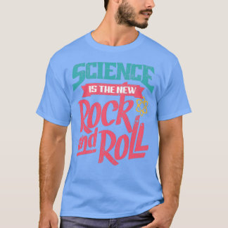 Camiseta Science Rock and Roll