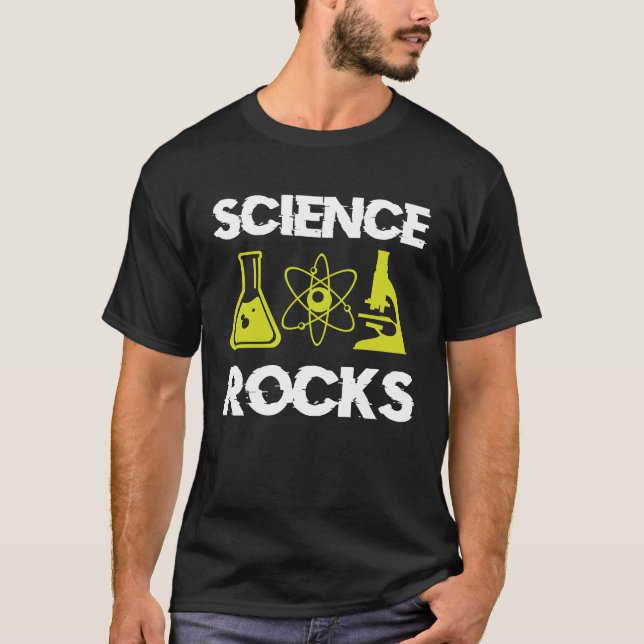Camiseta Science Rocks Química (Frente)