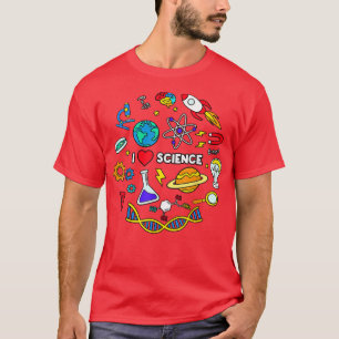 Camiseta Science, Science Lover, I Love Science