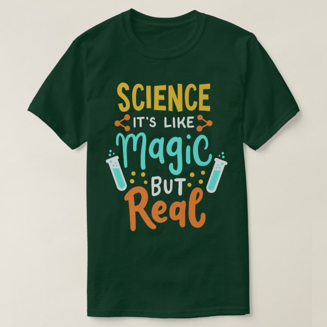 Camiseta Science Scientist Teacher Student Chemist Physicis (Frente do Design)