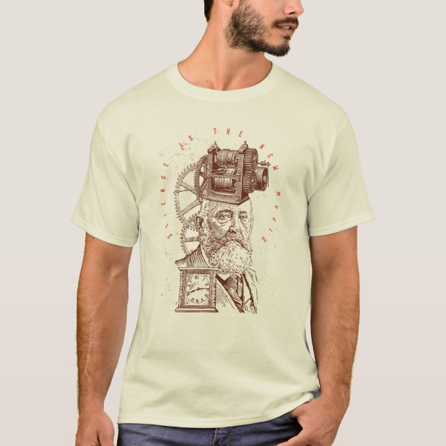 Camiseta Science & Steam (Frente)