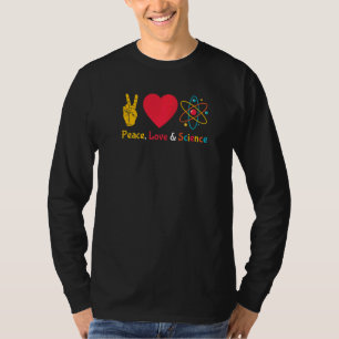 Camiseta Science Stem Peace Love & Science Stem Students Ap