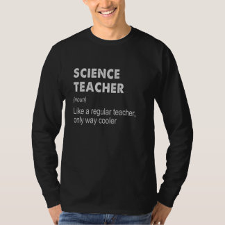 Camiseta Science Teacher Definition Teaching School Tea