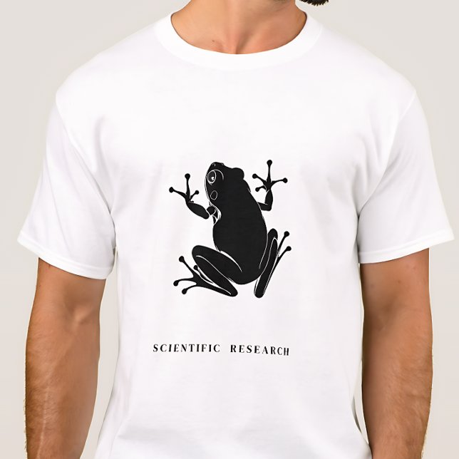 Camiseta Scientific Research Frog Minimalist Graphic (Criador carregado)