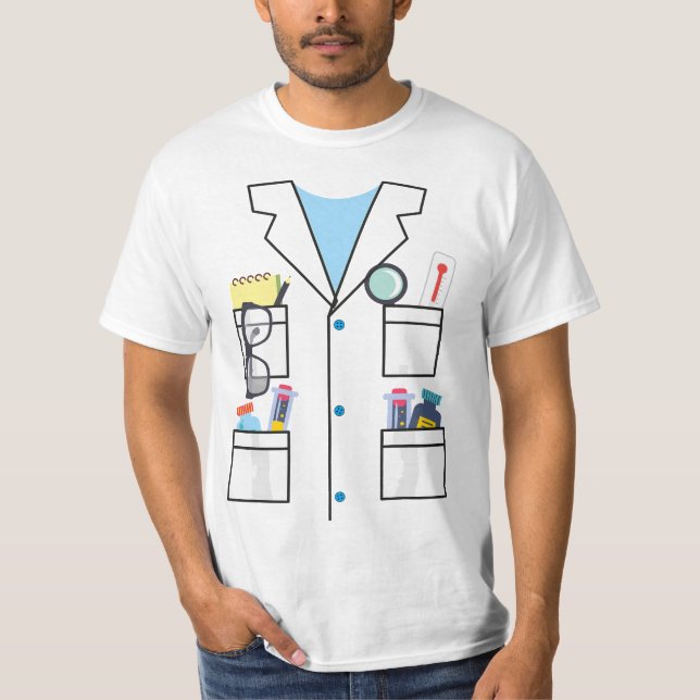Camiseta Scientist Halloween Costume Cute Chemist Science  (Frente)