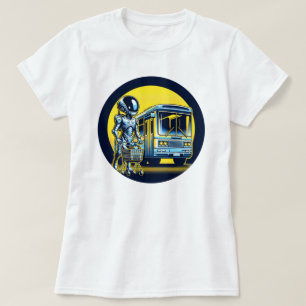 Camiseta SciFi no dia a dia - Alienígena engraçada e Design