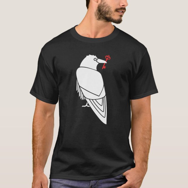 Camiseta SCIHUB Raven family (Frente)