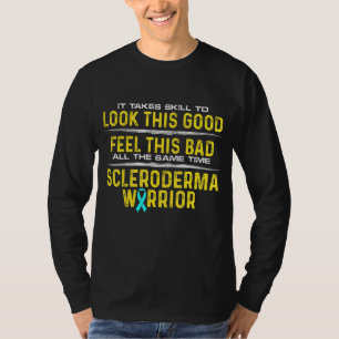 Camiseta Scleroderma Survivor Warrior Skills