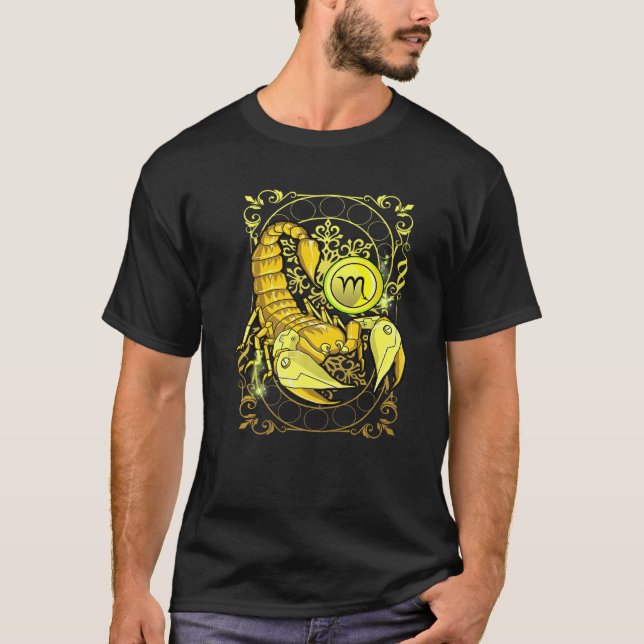 Camiseta Sco Relacionado ao Símbolo Escorpião Inspirado Zod (Frente)