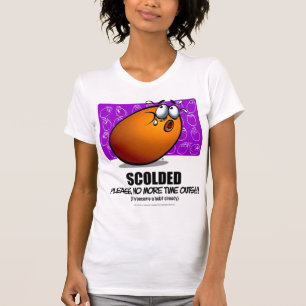 Camiseta SCOLDED - laranja