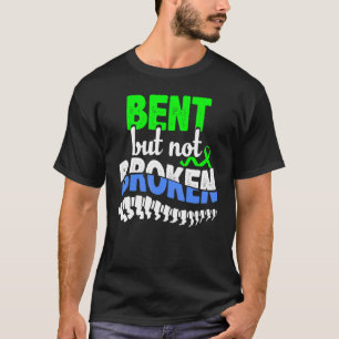 Camiseta Scoliose Dobrada Mas Não Quebrada Sensibilização N
