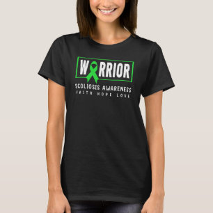 Camiseta Scoliose Sensibilização Escoliose Verde