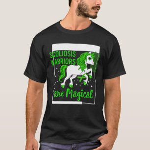 Camiseta Scoliose Sensibilização Guerreira Mágica Unicó