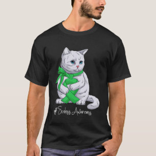 Camiseta Scoliose Sensibilização Mês Fita Verde