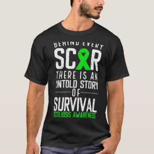 Camiseta Scoliose Sensibilização Para Cada Cirurgia Secundá