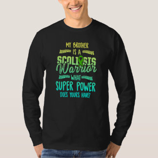 Camiseta Scoliose Sensibilização Sobrevivência do Guerreiro