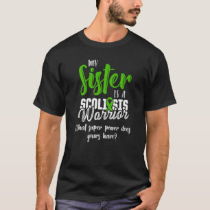 Camiseta Scoliose Sensibilização Sobrevivência do Guerreiro