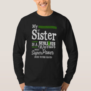 Camiseta Scoliose Sensibilização Sobrevivência do Guerreiro