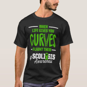 Camiseta Scoliose Sensibilização Sobrevivência do Guerreiro