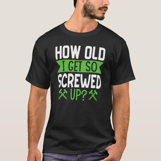 Camiseta Scoliosis Get So Screwed Up Back Injury Scoliosis  (Frente)