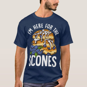 Camiseta Scones cozinhando Comida Engraçada
