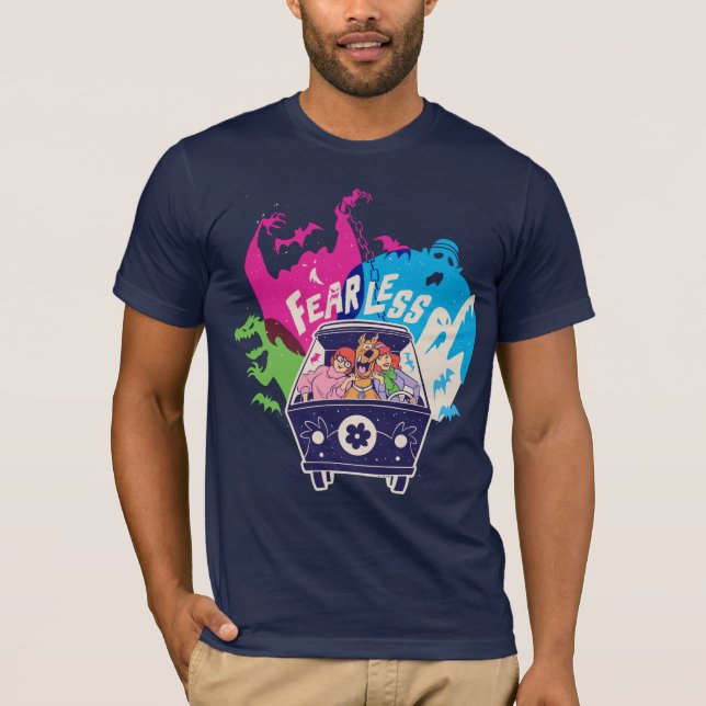 Camiseta Scooby-Doo | A Máquina De Mistério Sem Corantes (Frente)
