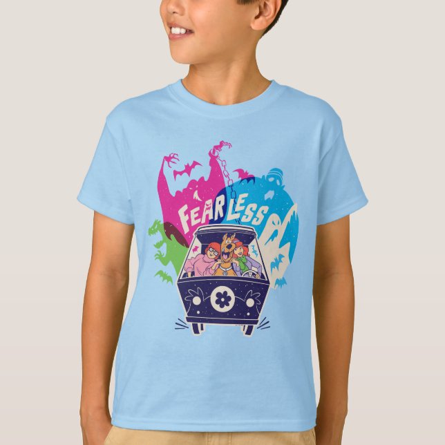 Camiseta Scooby-Doo | A Máquina De Mistério Sem Corantes (Frente)