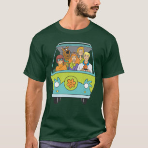 Camiseta Scooby-Doo & a máquina do mistério do grupo
