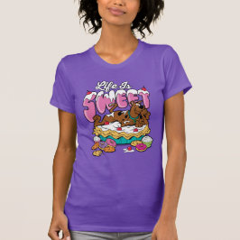 Camiseta Scooby-Doo "A Vida É Doce"